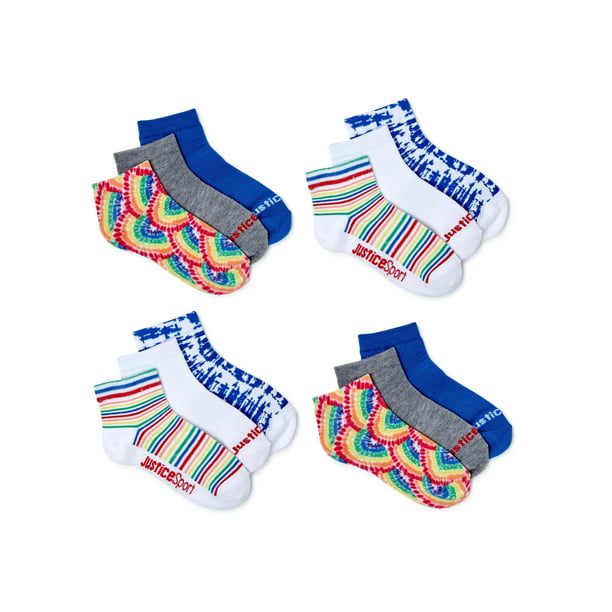 Ladies Apple Design Trainee Socks Apple with Striped Cuff Qualify Cotton Rich 